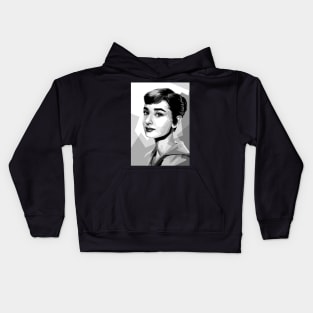 Audrey Hepburn Kids Hoodie